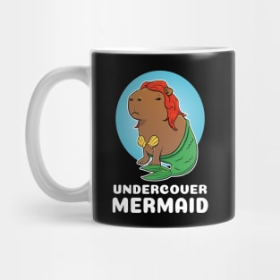 Undercover Mermaid Capybara Costume Mug